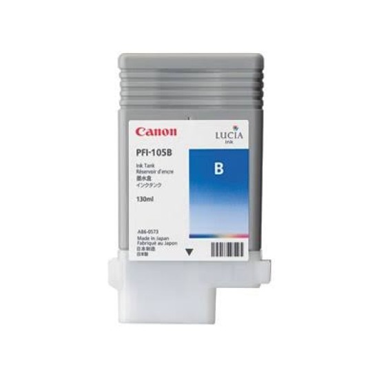 Canon PFI-105B 3008B001 Lacivert Blue Orjinal Kartuş - IPF6300 / IPF6350 T2623 Canon PFI-105B 3008B001 Lacivert Blue Orjinal Kartuş - IPF6300 / IPF6350 T2623