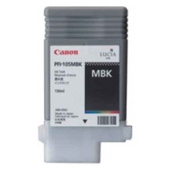 Canon PFI-105MBK 2999B001 Mat Siyah Orjinal Kartuş - IPF6300 / IPF6350 T2617 Canon PFI-105MBK 2999B001 Mat Siyah Orjinal Kartuş - IPF6300 / IPF6350 T2617