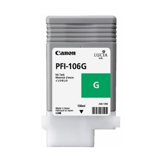 Canon PFI-106G 6628B001 Yeşil Orjinal Kartuş - IPF6300 / IPF6400 T7165 Canon PFI-106G 6628B001 Yeşil Orjinal Kartuş - IPF6300 / IPF6400 T7165