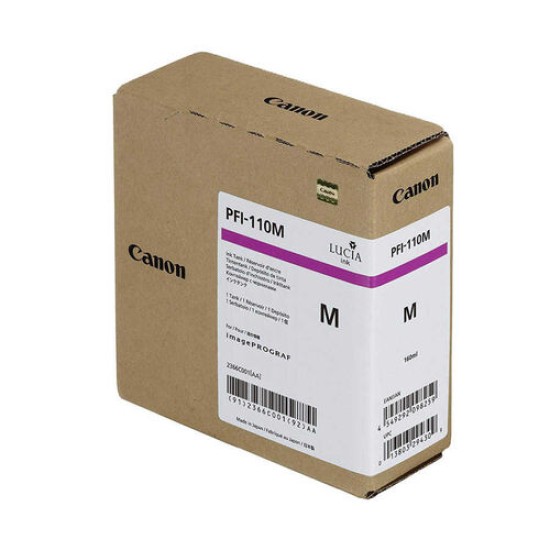 Canon PFI-110M 2366C001 Kırmızı Orjinal Kartuş - TX-2000 / TX-3000 T12640 Canon PFI-110M 2366C001 Kırmızı Orjinal Kartuş - TX-2000 / TX-3000 T12640