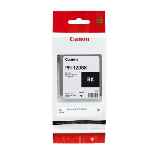 Canon PFI-120BK 2885C001 Siyah Orjinal Kartuş - TM-200 / TM-205 T13355 Canon PFI-120BK 2885C001 Siyah Orjinal Kartuş - TM-200 / TM-205 T13355