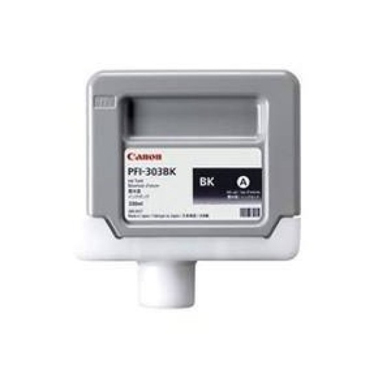 Canon PFI-303BK 2958B001 Siyah Orjinal Kartuş - iPF810 / iPF815 T1875 Canon PFI-303BK 2958B001 Siyah Orjinal Kartuş - iPF810 / iPF815 T1875