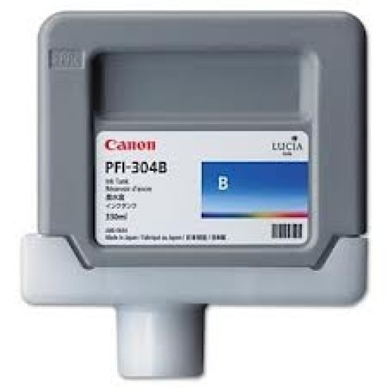 Canon PFI-304B 3857B001AA Blue Orjinal Kartuş 330 Ml. - iPF8300 T1645 Canon PFI-304B 3857B001AA Blue Orjinal Kartuş 330 Ml. - iPF8300 T1645