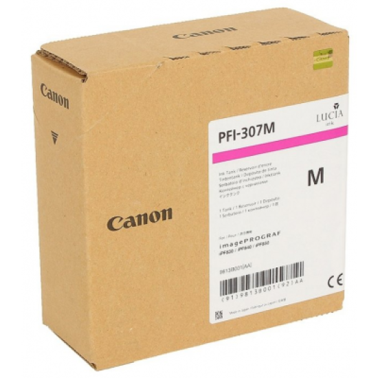Canon PFI-307M 9813B001 Kırmızı Orjinal Kartuş - iPF830 / iPF840 T10940 Canon PFI-307M 9813B001 Kırmızı Orjinal Kartuş - iPF830 / iPF840 T10940