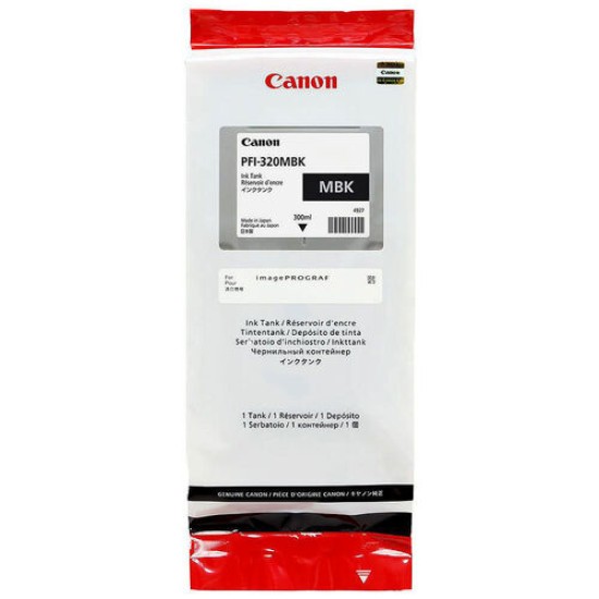 Canon PFI-320MBK 2889C001 Mat Siyah Orjinal Kartuş - TM-200 / TM-205 T12651 Canon PFI-320MBK 2889C001 Mat Siyah Orjinal Kartuş - TM-200 / TM-205 T12651