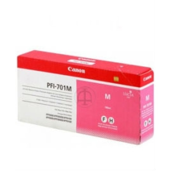 Canon PFI-701M 0902b001 Kırmızı Orjinal Kartuş - iPF8000 / iPF8100 T1684 Canon PFI-701M 0902b001 Kırmızı Orjinal Kartuş - iPF8000 / iPF8100 T1684