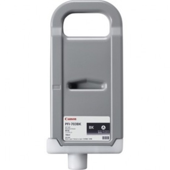Canon PFI-703BK 2963B001 Siyah Orjinal Kartuş - iPF810 / iPF815 T2603 Canon PFI-703BK 2963B001 Siyah Orjinal Kartuş - iPF810 / iPF815 T2603