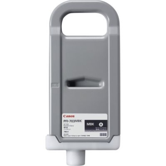 Canon PFI-703MBK 2962B001 Mat Siyah Orjinal Kartuş - iPF810 / iPF815 T1657 Canon PFI-703MBK 2962B001 Mat Siyah Orjinal Kartuş - iPF810 / iPF815 T1657