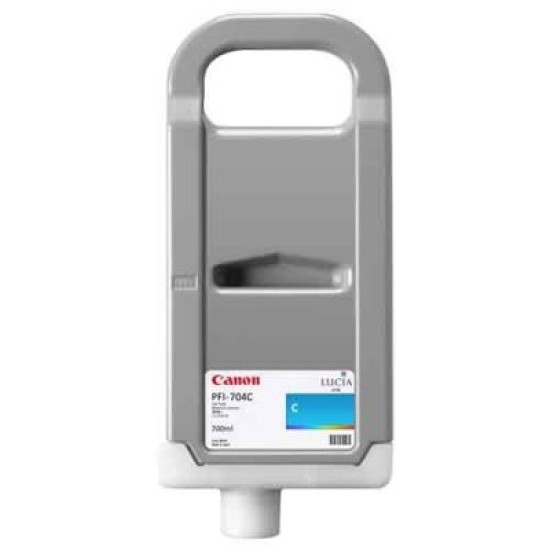 Canon PFI-704C 3862B005AA Mavi Orjinal Kartuş - iPF8300 / iPF8400 T2598 Canon PFI-704C 3862B005AA Mavi Orjinal Kartuş - iPF8300 / iPF8400 T2598