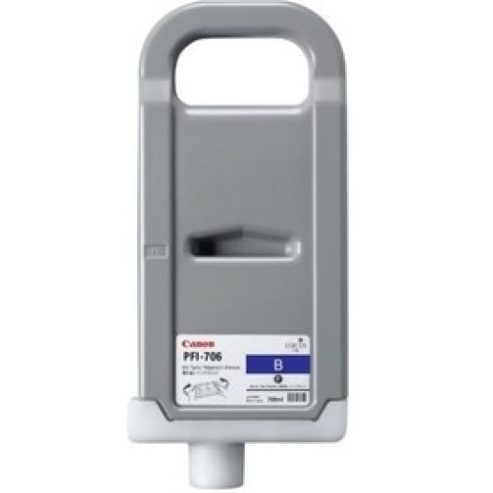 Canon PFI-706B 6689B001AA Blue Orjinal Kartuş - iPF8300 / iPF8400 T1538 Canon PFI-706B 6689B001AA Blue Orjinal Kartuş - iPF8300 / iPF8400 T1538