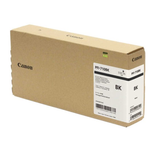 Canon PFI-710BK 2354C001 Siyah Orjinal Kartuş - TM-2000 / TM-3000 T12667 Canon PFI-710BK 2354C001 Siyah Orjinal Kartuş - TM-2000 / TM-3000 T12667