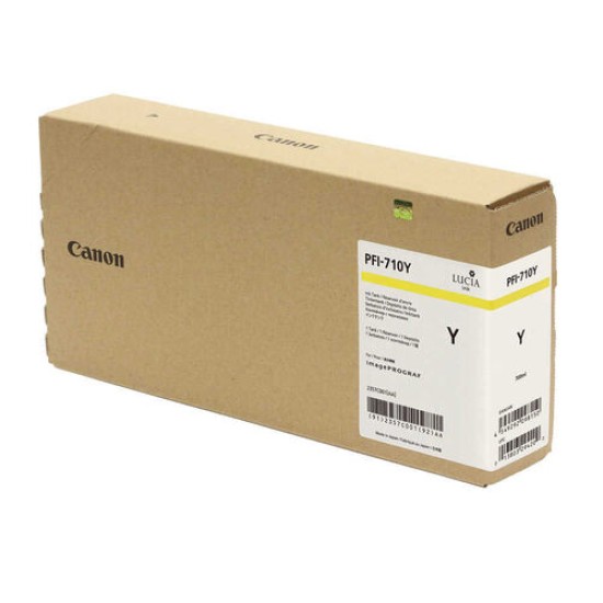 Canon PFI-710Y 2357C001 Sarı Orjinal Kartuş - TM-2000 / TM-3000 T12666