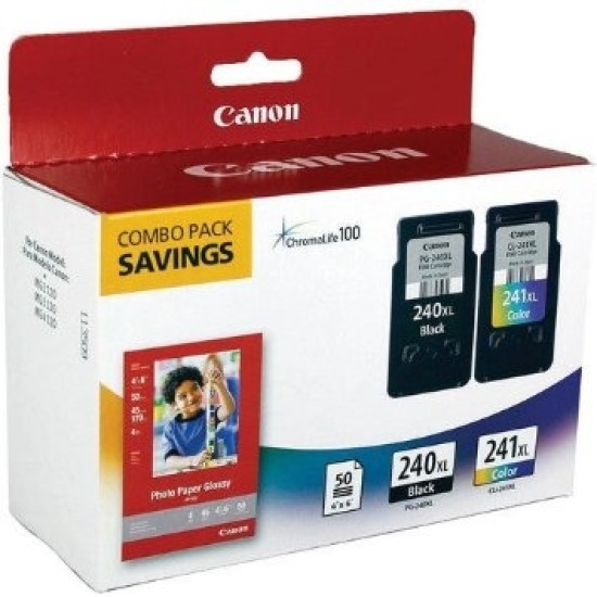 Canon PG-240XL / CL-241XL 5206B031 Siyah ve Renkli Orjinal Multipack Kartuş - MX472 / MX532 T1822 Canon PG-240XL / CL-241XL 5206B031 Siyah ve Renkli Orjinal Multipack Kartuş - MX472 / MX532 T1822