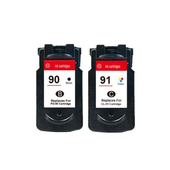 Canon PG-90 / CL-91 İkili Paket Orjinal Kartuş - MP160 / MP180 T13204 Canon PG-90 / CL-91 İkili Paket Orjinal Kartuş - MP160 / MP180 T13204