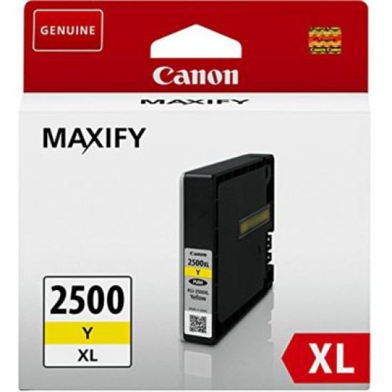 Canon PGI-2500XL 9267B001AA Y Sarı Orjinal Kartuş - Maxify iB4050 / MB5050 T1598 Canon PGI-2500XL 9267B001AA Y Sarı Orjinal Kartuş - Maxify iB4050 / MB5050 T1598