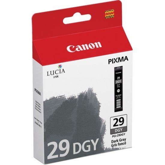 Canon PGI-29DGY 4870B001 Dark Grey Orjinal Kartuş - Pixma Pro 1 T7106 Canon PGI-29DGY 4870B001 Dark Grey Orjinal Kartuş - Pixma Pro 1 T7106