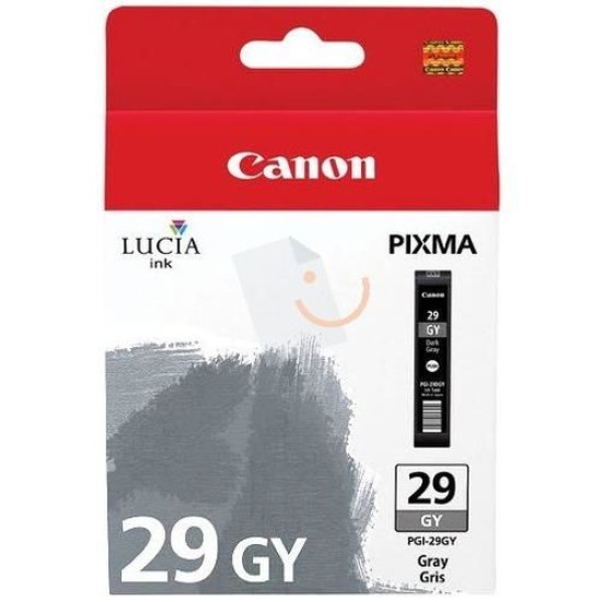 Canon PGI-29GY 4871B001 Gri Orjinal Kartuş - Pixma Pro 1 T7105 Canon PGI-29GY 4871B001 Gri Orjinal Kartuş - Pixma Pro 1 T7105