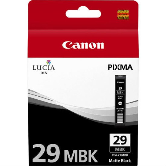 Canon PGI-29MBK 4868B001 Mat Siyah Orjinal Kartuş - Pixma Pro 1 T7102 Canon PGI-29MBK 4868B001 Mat Siyah Orjinal Kartuş - Pixma Pro 1 T7102
