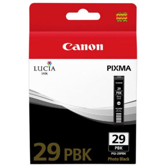 Canon PGI-29PBK 4869B001 Foto Siyah Orjinal Kartuş - Pixma Pro 1 T7103 Canon PGI-29PBK 4869B001 Foto Siyah Orjinal Kartuş - Pixma Pro 1 T7103