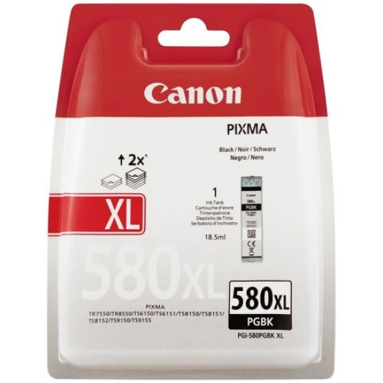 Canon PGI-580XLPGBK 2024C001 Siyah Orjinal Kartuş - TS6150 / TS8151 T12952 Canon PGI-580XLPGBK 2024C001 Siyah Orjinal Kartuş - TS6150 / TS8151 T12952