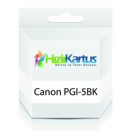 Canon PGI-5BK 0628B001 Siyah Muadil Kartuş - IP3300 / IP4200 Canon PGI-5BK 0628B001 Siyah Muadil Kartuş - IP3300 / IP4200
