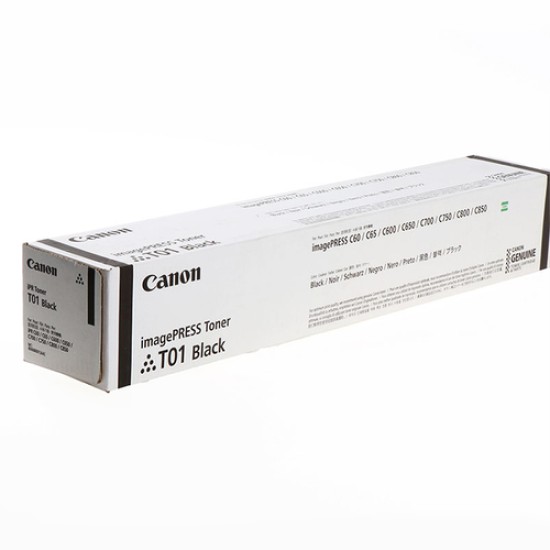 Canon T01 8066B001 Siyah Orjinal Toner - C60 / C600i Canon T01 8066B001 Siyah Orjinal Toner - C60 / C600i