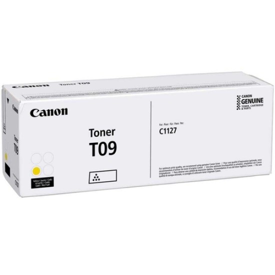 Canon T09 3017C006 Sarı Orjinal Toner - C1127P / C1127iF Canon T09 3017C006 Sarı Orjinal Toner - C1127P / C1127iF
