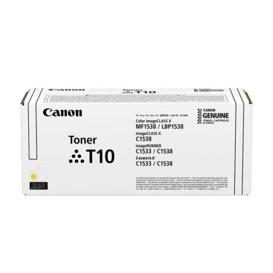 Canon T10 4563C001 Sarı Orjinal Toner - C1538iF Canon T10 4563C001 Sarı Orjinal Toner - C1538iF