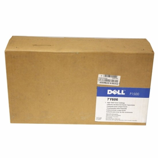 Dell 7Y606 Siyah Orjinal Toner - P1500 T17588 Dell 7Y606 Siyah Orjinal Toner - P1500 T17588