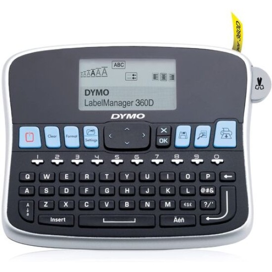 Dymo LM 360D Masaüstü Etiket Makinesi Şarj Edilebilir T16379