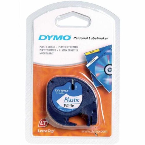 Dymo S0721740 Metalik Yeşil LetraTag Metalik Şerit 12mm x 4m T16289