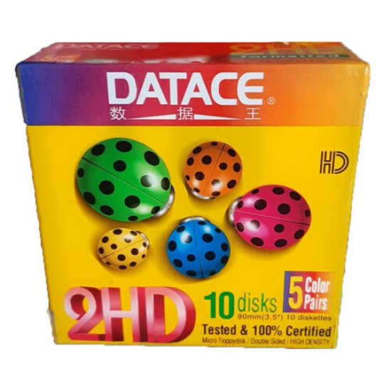 Datace MF2HD Disket - IBM Formatted Floppy Disc 1.44MB Floppy Disk - IBM Biçimlendirilmiş Disket 10lu Paket T16044 Datace MF2HD Disket - IBM Formatted Floppy Disc 1.44MB Floppy Disk - IBM Biçimlendirilmiş Disket 10lu Paket T16044