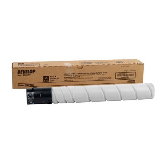 Develop TN-221 Siyah Orjinal Toner - Ineo +227 / +287 T7623 Develop TN-221 Siyah Orjinal Toner - Ineo +227 / +287 T7623