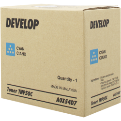 Develop TNP-50C Mavi Orjinal Toner - Ineo +3100 T9372 Develop TNP-50C Mavi Orjinal Toner - Ineo +3100 T9372