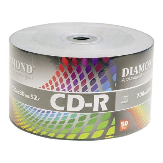 Diamond 52X 700 MB CD-R 50'li Paket T13284 Diamond 52X 700 MB CD-R 50'li Paket T13284