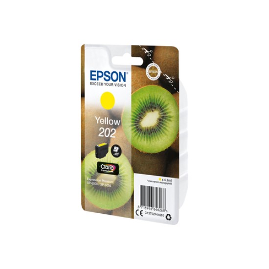 Epson 202 C13T0244010 Sarı Orjinal Kartuş - XP-6000 Epson 202 C13T0244010 Sarı Orjinal Kartuş - XP-6000