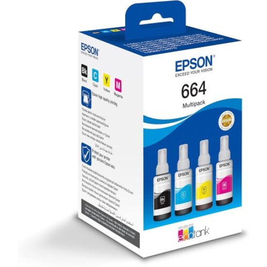 Epson 664 C13T66464A Multipack Orjinal Kartuş - L655 / L565