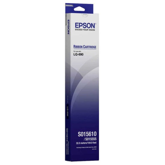 Epson C13S015610 Siyah Orjinal Şerit - LQ-690 T13528 Epson C13S015610 Siyah Orjinal Şerit - LQ-690 T13528