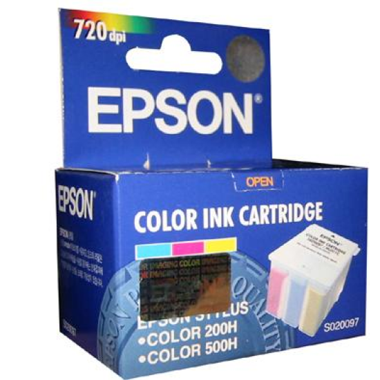 Epson C13S020097 Orjinal Renkli Kartuş - Stylus Color 200 T9981 Epson C13S020097 Orjinal Renkli Kartuş - Stylus Color 200 T9981