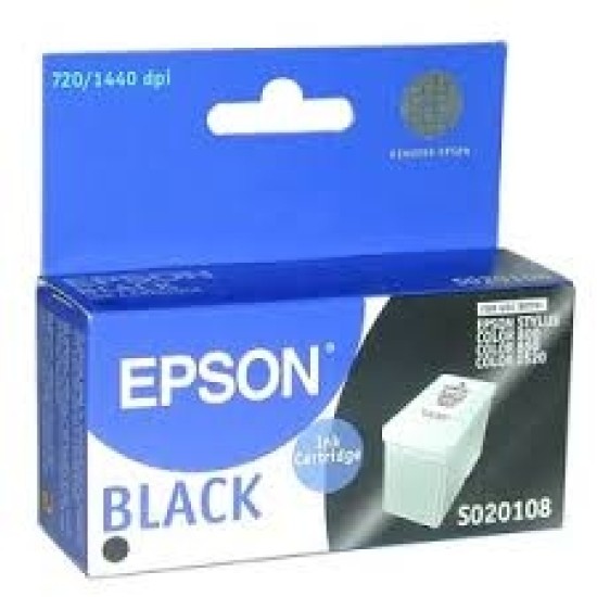Epson C13S020108 T0511 Siyah Orjinal Kartuş - Stylus 1160 T2266 Epson C13S020108 T0511 Siyah Orjinal Kartuş - Stylus 1160 T2266