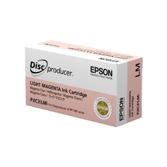 Epson C13S020449 PJIC3LM Açık Kırmızı Orjinal Kartuş - DiscProducer PP-100 T6890