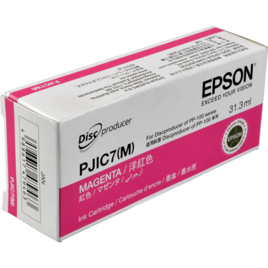 Epson C13S020691 PJIC7M Kırmızı Orjinal Kartuş - Discproducer PP-100 Epson C13S020691 PJIC7M Kırmızı Orjinal Kartuş - Discproducer PP-100