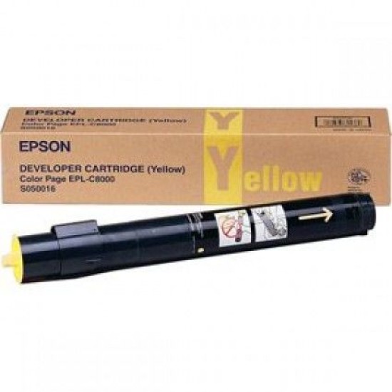 Epson C13S050016 Sarı Orjinal Toner - C8000 / C8200 T7398 Epson C13S050016 Sarı Orjinal Toner - C8000 / C8200 T7398
