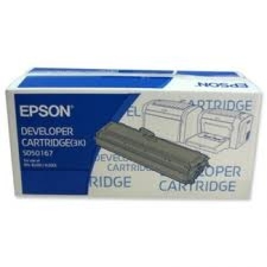 Epson C13S050167 Developer Siyah Renkli Orjinal Toner - EPL-6200L T5327 Epson C13S050167 Developer Siyah Renkli Orjinal Toner - EPL-6200L T5327