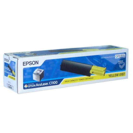 Epson C13S050187 Sarı Orjinal Toner - C1100 / CX11 T5311 Epson C13S050187 Sarı Orjinal Toner - C1100 / CX11 T5311