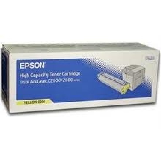 Epson C13S050226 Sarı Orjinal Toner Yüksek Kapasite - C2600 / C2600N T4178 Epson C13S050226 Sarı Orjinal Toner Yüksek Kapasite - C2600 / C2600N T4178