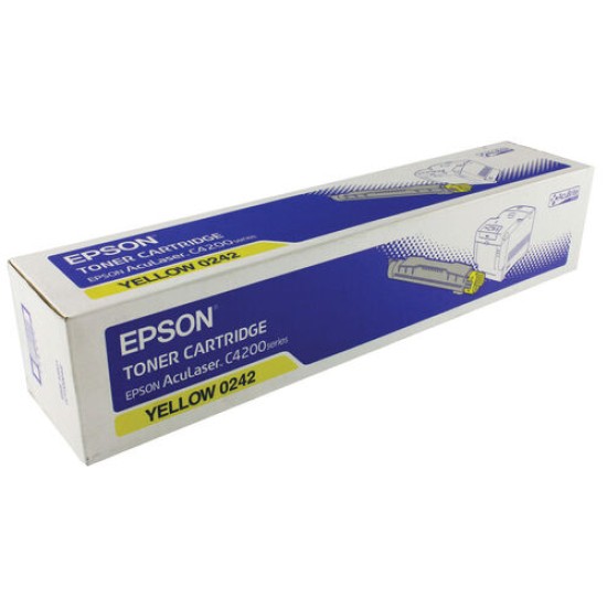 Epson C13S050242 Sarı Orijinal Toner - C4200 T9502 Epson C13S050242 Sarı Orijinal Toner - C4200 T9502