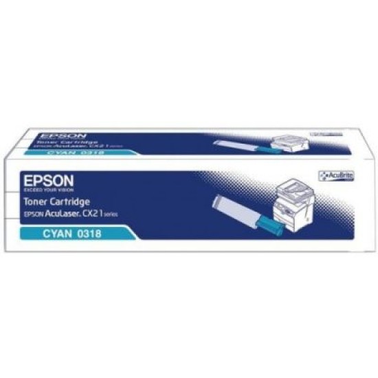 Epson C13S050318 Mavi Orjinal Toner - CX21 T3476 Epson C13S050318 Mavi Orjinal Toner - CX21 T3476