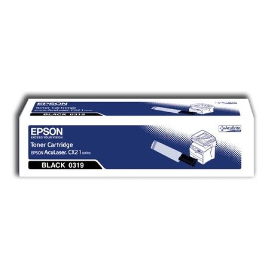 Epson C13S050319 Siyah Orjinal Toner - CX21 T6968 Epson C13S050319 Siyah Orjinal Toner - CX21 T6968