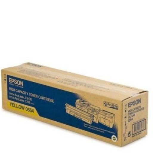 Epson C13S050554 Sarı Orjinal Toner Yüksek Kapasite - CX16 / C1600 T4383 Epson C13S050554 Sarı Orjinal Toner Yüksek Kapasite - CX16 / C1600 T4383